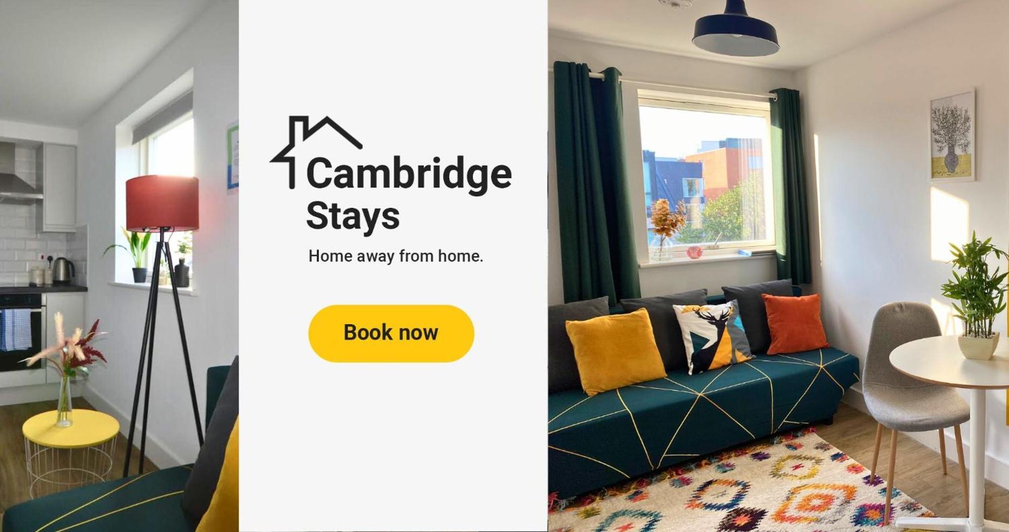 Cambridge Stays Central Apart Hotel 1Br Flats-Easy Walk To City Centre-Parking Kültér fotó